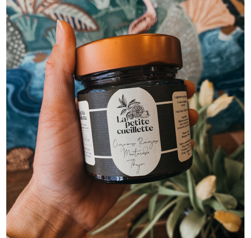 Pickles Oignons Rouges Moutarde & Thym